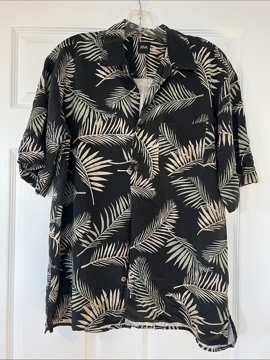 silk Icon Other - Silk Tropical Print Shirt